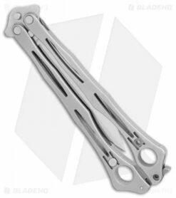 Spyderco SpyderFly Butterfly Bali Flipper 440C Knife (4.125" Satin) *Collection* -Kershaw Sales Shop Spyderco Spyderfly satin collection BHQ 34060 er spine