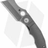 Spyderco Stovepipe Frame Lock Knife Titanium (2.8" Stonewash) C260TIP