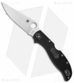 Spyderco Stretch 2 XL Lockback Knife Black FRN (4" Satin) C258PBK