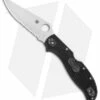 Spyderco Stretch 2 XL Lockback Knife Black FRN (4" Satin Serr) C258PSBK