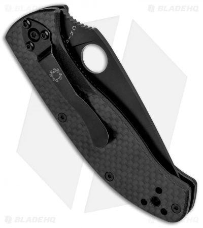Spyderco Tenacious Folding Knife Carbon Fiber/G-10 (3.375" Black) C122CFBBKP 3 Spyderco Tenacious Folding Knife Carbon Fiber/G-10 (3.375" Black) C122CFBBKP - Image 3