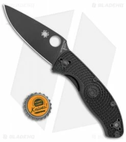 Spyderco Tenacious Lightweight Folding Knife FRN (3.375" Black) C122PBBK -Kershaw Sales Shop Spyderco Tenacious Lightweight FRN C122PBBK BHQ 106183 jr bottlecap