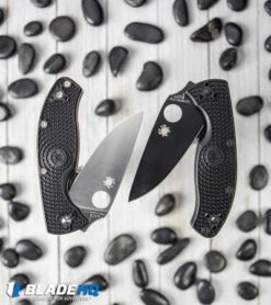 Spyderco Tenacious Lightweight Folding Knife FRN (3.375" Black) C122PBBK -Kershaw Sales Shop Spyderco Tenacious Lightweight Folding Knife FRN Black C122PBBK BHQ 106183 kp rocks web
