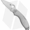 Spyderco UpTern Lock Back Knife Stainless Steel (2.9" Satin)