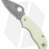 Spyderco Urban Slipit Knife Sprint Run Ivory G-10 (2.5" Damascus) C127GPIVD