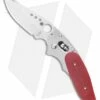 Spyderco Viele Phoenix Sprint Run Ball-Bearing Lock Knife Red G-10 (3" Satin)
