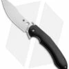Spyderco Vogt Tropen Compression Lock Knife Black G-10 (4" Satin) C237GP