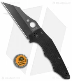 Spyderco YoJumbo Compression Lock Knife Black G-10 (4" Black) C253GPBBK -Kershaw Sales Shop Spyderco YoJumbo Compression Lock Black G 10 Black C253GPBBK BHQ 121041 jr bottlecap