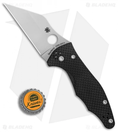 Spyderco Yojimbo 2 Knife Carbon Fiber (3.125" Satin 20CV) C85CF20CVP2 4 Spyderco Yojimbo 2 Knife Carbon Fiber (3.125" Satin 20CV) C85CF20CVP2 - Image 4
