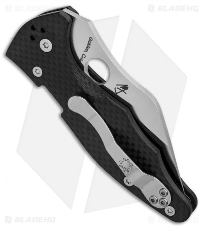 Spyderco Yojimbo 2 Knife Carbon Fiber (3.125" Satin 20CV) C85CF20CVP2 2 Spyderco Yojimbo 2 Knife Carbon Fiber (3.125" Satin 20CV) C85CF20CVP2 - Image 2
