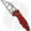 Spyderco Yojimbo 2 Trainer Red G-10 (3.125" Stonewash) C85TR2