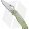 Spyderco M4 Paramilitary 2 Knife Natural G-10 (3.4" Satin) C81GM4P2 Exclusive