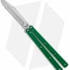Squid Industries Krake Raken Bowie V2.5 Balisong Green (4.5" Satin)