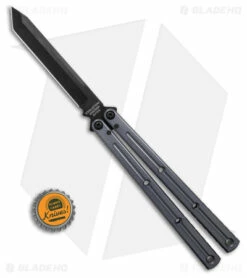 Squid Industries Krake Raken V2.5 Tanto Balisong Knife Gunmetal (4.5" Inked) 7 Squid Industries Krake Raken V2.5 Tanto Balisong Knife Gunmetal (4.5" Inked) -Kershaw Sales Shop Squid Industries Krake Raken V2 5 Tanto Balisong Knife Gunmetal 4in Inked BHQ 103494 td size