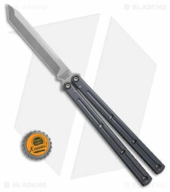Squid Industries Krake Raken V2.5 Tanto Balisong Knife Gunmetal (4.5" Satin) 7 Squid Industries Krake Raken V2.5 Tanto Balisong Knife Gunmetal (4.5" Satin) -Kershaw Sales Shop Squid Industries Krake Raken V2 5 Tanto Balisong Knife Gunmetal 4in Satin BHQ 103500 td size
