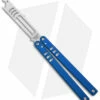 Squid Industries Mako V4.5 Bottle Opener Balisong Trainer Blue (4.3" SW)
