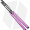 Squid Industries Mako V4.5 Bottle Opener Balisong Trainer Pink (4.3" Black)