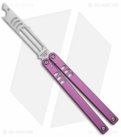 Squid Industries Mako V4.5 Bottle Opener Balisong Trainer Pink (4.3" SW)