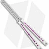 Squid Industries Nautilus Balisong Trainer V2 Winter Purple (4.5" Satin)