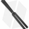 Squid Industries Squiddy-B Butterfly Balisong Trainer Black Acetal (4.3" Black)