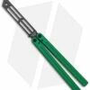 Squid Industries Triton Butterfly Balisong Trainer V2 Inked Green