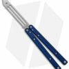Squid Industries Squidtrainer V4 Butterfly Balisong Trainer Blue (4.5" SW)