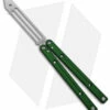 Squid Industries Squidtrainer V4 Butterfly Balisong Trainer Green (4.5" SW)