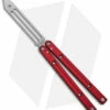 Squid Industries Squidtrainer V4 Butterfly Balisong Trainer Red (4.5" SW)