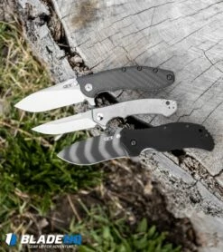Zero Tolerance 0350TS Assisted Opening Knife (3.25" Tiger Stripe) ZT 5 Zero Tolerance 0350TS Assisted Opening Knife (3.25" Tiger Stripe) ZT -Kershaw Sales Shop Zero Tolerance 0562CF Hinderer Knife Carbon Fiber Satin ZT BHQ 21521 kp stump web
