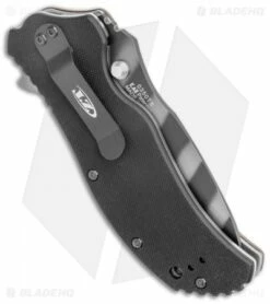 Zero Tolerance 0350 A/O Knife Hyena Brown G-10 (3.25" Tiger Stripe) 7 Zero Tolerance 0350 A/O Knife Hyena Brown G-10 (3.25" Tiger Stripe) -Kershaw Sales Shop Zero Tolerance LL Yyena Brown Zebra Blade BHQ 135425 jr side