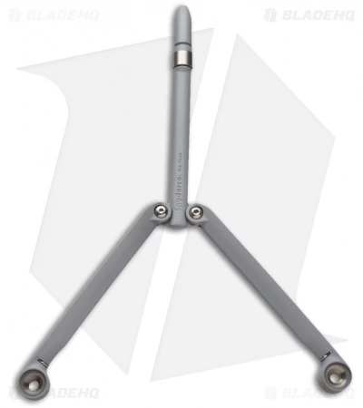 BaliYo By Spyderco Pen Butterfly Flipper (Gray) 2 BaliYo By Spyderco Pen Butterfly Flipper (Gray) - Image 2