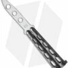 Bear & Son 113TR Small Butterfly Knife Trainer W/ Silver Vein (3.3" Satin Dull)