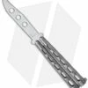Bear & Son 114TR Butterfly Knife Trainer Silver Vein (4" Dull Blade)