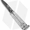 Bear OPS Bear Song IV Small Butterfly Knife Aluminum (3.25" Black) B-450-B