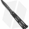 Bear OPS Song IV Butterfly Knife Carbon Fiber (4.38" Damascus) B-400-CF-LD 36007
