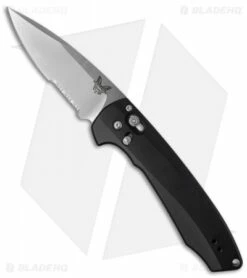 Benchmade Arcane Flipper AXIS-Assist Knife Black (3.2" Satin Serr CPM-S90V) 490S