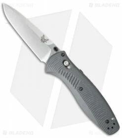 Benchmade Barrage AXIS-Assist Knife Gray G-10 (3.6" Satin) 580-2