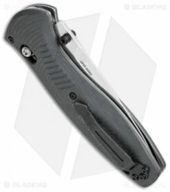 Benchmade Barrage AXIS-Assist Knife Gray G-10 (3.6" Satin) 580-2 -Kershaw Sales Shop benchmade barrage 580 2 side cm