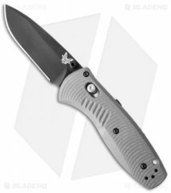 Benchmade Mini Barrage AXIS-Assist Knife Gray G-10 (2.91" Black) 585BK-2