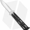 Benchmark Black Butterfly Knife (4.125" Satin) BM004