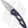 Buck Knives Buck Rush Spring Assisted Knife Blue Aluminum (2.5" Satin) 0290BLS1