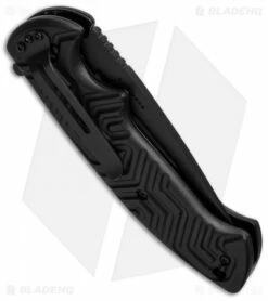 CRKT Acquisition Liner Lock Flipper Knife Black GRN (3.4" Black) 2037 -Kershaw Sales Shop ckrt acquisition 2037 cm side