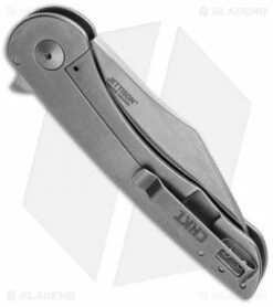 CRKT Jettison Frame Lock Flipper Knife (3.25" Stonewash) 6130 -Kershaw Sales Shop ckrt jettison 6130 cm side