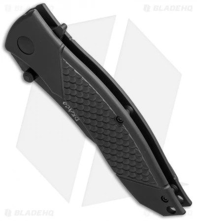 Combative Edge Draco D1 Spring Assisted Knife Black (3.5" Black) 2 Combative Edge Draco D1 Spring Assisted Knife Black (3.5" Black) - Image 2