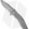 Combative Edge Draco D1 Spring Assisted Knife Gray (3.5" Bead Blast Serr)
