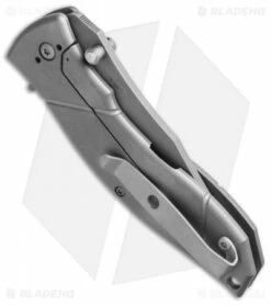 Combative Edge Draco D1 Spring Assisted Knife Gray (3.5" Bead Blast) -Kershaw Sales Shop combative edge draco tux gray side cm