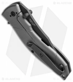 Combative Edge Draco D1 Tux Spring Assisted Knife Gray (3.5" Black) -Kershaw Sales Shop combative edge draco tux side cm