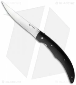 CRKT Surf 'N Turf Liner Lock Knife Black POM (5" Satin) 3080