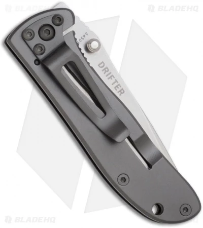 CRKT Drifter Frame Lock Knife Stainless Steel (2.875" Satin) 6450S 2 CRKT Drifter Frame Lock Knife Stainless Steel (2.875" Satin) 6450S - Image 2