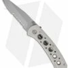 CRKT 14K Summit Mt. Rainier Liner Lock Knife (2.875" Bead Blast Serr) 6612N